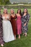 Got so many compliments on this dress at a wedding I wore to a winery in New York! Was really beautiful and romantic. I'm 5' tall so it was a little longer on me but not too long. - Lauren H.