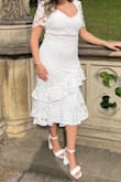 Very nice and flattering and do not let your feet slide out but could be more comfortable - Luciel E.