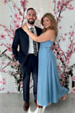 Loved the dress. It was long for my height but everything is. It was perfect on my waist. The slit goes all the way up so be mindful of it. - Kailey H.
