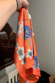 Super cute and comfy but it slides off my head all the time no matter how tight I tie it. - Paige S.