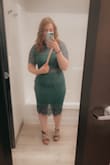 This dress was so beautiful and I got so many compliments on it! I do tend to like my clothing to fit a bit on the tight side, so if you don't like that I would recommend going up a size. - Maren M.