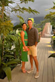 My husband loved it! I wore this dress on our honeymoon in Costa Rica and it did not disappoint! Gorgeous color, and the material doesnt hug your body. I ordered a small and a medium and ended up going with the medium because it felt more comfortable. I'm not into that skin tight look these days. I later wore just the crop top and some Jean shorts and a cute pair of earrings! 10/10 recommend. - Victoria P.