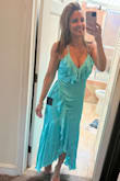 Wearing this dress to a beach wedding. Absolutely love the fit and color. The fabric is so soft and it's beautifully form fitting - Ada D.