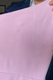 I got this in both tan and lilac. The tan one was great! I threw this lilac into my suitcase for a wedding and then noticed these streaks on them right before I was about to get dressed, what a bummer. Couldn't even wear it a single time. Thank goodness for backup dresses! - Vee B.