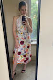 I was looking for the perfect floral dress for my rehearsal dinner. I the wanted one that looked sophisticated but still romantic and fun. This dress is perfect!! I love the floral embroidery - it will go so well with my botanical garden wedding. - Lindsay R.