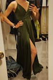 I will be wearing this dress to my sister's wedding. It looks great on! I will have to get it shortened but everything else is perfect. - Megan T.
