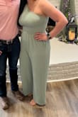 Bought this as a wedding guest and absolutely loved it! It was so comfortable. You honestly don't even have to wear a bra with it because it kind of compresses enough to hold them up. It can be dressed up or down and make it how you want it. I loved it so much. - Rebecca D.