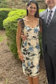 Beautiful dress, very unique. The tulle ruffle sleeves make the dress so feminine and cute. Ordered size XS, fits well. I have small breasts so didn't have to wear a bra. - Wilmarie S.