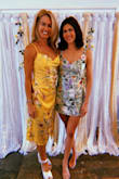 I loved this dress, perfect for my daughter's bridal shower. I did have to tack the front as it fell open too much. - Ivy B.