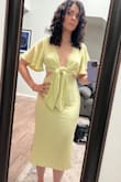 Uhm I just love this. Just tried it on today for the first time and now we're going out just so I have an excuse to wear it all day. Fits like a glove. My favorite from Lulus so far! - Olivia F.