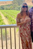 Perfect for a wine-tasting weekend! The medium was just large enough for my chest. I received lots of compliments on this dress - Kelsey H.