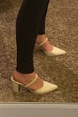 Purchased these shoes for a job interview. Super cute and true to size. Comfortable enough to wear for a good portion of the day. - Liz H.
