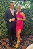 I love this dress! The color is stunning, love the open back, is extremely flattering on my body. I got a size large and it's a little too big in the chest but nothing double-sided tape can't fix! - Lilly K.