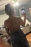 I purchased this dress last minute for a wedding. I paid for expedited shipping, ordered on a Monday and was supposed to receive on that Thursday. Unfortunately the dress didnt arrive until Saturday so the alterations that I needed wouldn't be done in time. I am 5'1" and weigh 125#. I LOVED the back of this dress. Unfortunately, there was something weird happing with the fabric at the waistline. And because of my height, I felt like I would need the dresss taken up so it doesn't swallow me whole. Overall the dress is very pretty but I will be returning. - Karlie H.