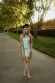 I LOVED this dress! I got it for my college graduation photos & ceremony and received so many compliments! It was so comfortable to wear all day. I highly recommend! - Sarah W.