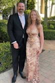 This dress is an absolute must! Form-fitting and gorgeous!  If you are 5'6" it may be better because I was struggling with the mesh part that I couldn't hem at my height even with heels, but worth it!! I wore sticky boobs! Love love love! - Lisa L.