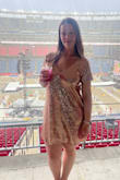 I got this dress for the Eras tour and i fit right in with everyone!! Im not giving 5 stars because everywhere I went, sequins on the floor followed but I got many compliments. Depsite the number of sequins that fell off, it still looks full of sequins with no bare spots. - Sarah D.