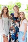 Loved the fabric and the way the dress feels but it kept rearranging around my chest. If I did not wear a cami things would have shown but it was a sweet dress for Mother's Day photos with my daughters. - Mary E.
