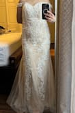 The dress is dreamy, I loved it, but I chose the wrong size and it doesn't suit my body shape =" - Yasmari G.