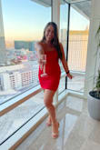 I don't normally go for tight dresses but needed something for a Vegas club. This dress made me feel confident and pretty. It was definitely out of my comfort zone but I loved it! A great option and fun color! - Jenna D.