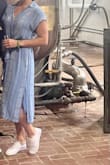 Very cute dress. Gotten lots of compliments. Light weight fabric, perfect for summer. - Samantha M.