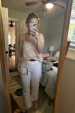 Fits great! Love the adjustable straps. Slightly see through if wearing petals or something dark underneath depending on lighting but overall no complaints - Abigail H.
