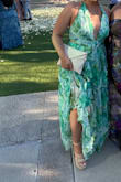 A little big in the bust but that's just because I'm smaller chested, I used fashion tape and it laid fine! It was perfect on my waist. The underskirt was loose and comfortable. I did wear shorts underneath just in case a breeze came by lol! Perfect dress for the wedding I attended! - Brynn W.