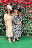 THIS DRESS IS NOT ONLY UNIQUE, BUT CLASSY AND BEAUTIFUL!! I WORE IT WITH AN CREAM DERBY HAT TO THE PARTY, AND I WAS GETTING COMPLIMENTS ALL NIGHT LONG! THE MATERIAL AND STYLE ARE BOTH DREAMY. IT DOES RUN SMALL, I AM A SIZE LARGE, BUT I BOUGHT AN XL ALSO JUST TO MAKE SURE, AND SO GLAD I DID! THE XL FIT PERFECTLY, THE LARGE DIDN'T 'GIVE' ENOUGHT AROUND THE WAIST AND BUSTLINE. PERFECT LENGTH VERY COMFORTABLE TO WEAR FOR THE ENTIRE EVENING. DON'T HESITATE ON THIS DRESS, ORDERE IT! YOU'LL BE GLAD YOU DID. - Grace T.