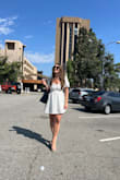 I bought this for my bridal shower and got so many compliments! It's such a cute flowy dress and it ended up fitting perfectly! - Breanna K.