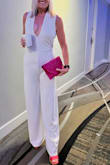 It was a little long even with 3 1/2 inch sandals. I received a ton of compliments! - Christina B.