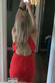 It fits perfect, the color for a beach wedding is amazing, so excited to wear it soon - Elizabeth J.