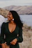 Very comfortable. I'm a bit on the shorter side, so I had them hemmed a bit. I also bought the same jumpsuit and the color black. - Jasmine B.