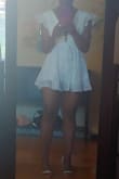 I bought this romper for no specific reason. It's flattering, feminine, and elegant and looks more like a dress. I originally purchased the small but exchanged it for the extra small which fits well although the bodice and bust is still slightly loose on me. I love that I don't have to wear a bra with this romper. I haven't worn it yet but I'm sure it will be lovely when I do. - Cecilia S.