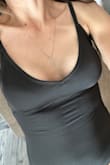 Very flattering and I will feel very confident and not worried about anything hanging out but also not looking frumpy. Love it! - Brianna B.