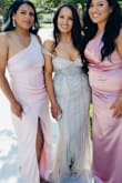 I ordered this dress along with the earrings for my niece's 15th birthday celebration and I loved it... I received a lot of compliments...perfect for any formal occasion! I will definitely order again! - Blanca V.