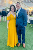 I felt beautiful in the dress! Received lots of compliments. Very well made, awesome color, and is comfortable. Con- Even with wearing 2-inch heels and being somewhat tall, the dress did drag the ground. - Irene H.
