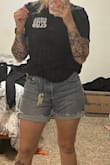 I got these shorts wanting longer shorts with the ability to roll them if I wanted to! These work great for both! Great length. - Alexandria D.