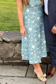 Loved these for a wedding. Was worried they would be too yellow but the shade was perfect! Comfortable to walk around in and no blisters. I ordered my true size and they were fine - Stephanie D.