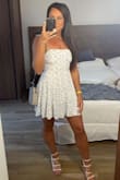Wore in Jamaica with my family for Christmas. Simple, yet delicate. Beautiful material too. Highly recommend - Madison H.