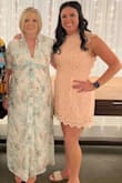 I purchased this dress, after trying on at least 30 others, for my Mother of the Groom dress.  It fit perfectly, showing my figure in all the right places, without being too revealing. Highly recommend!!!!! - Wendy M.