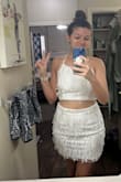Y'all this is so cute, it is a little small so I ordered a size up but I'm so excited to wear this on my Bach trip! - Ashley E.
