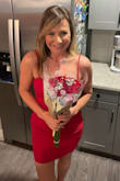 Fit like a glove and very sexy for valentines day dinner! Just enough stretch to hug all the curves. No favors in the tummy area though, so if you're taking more important pics than i did def wear shapewear! - Nikki O.