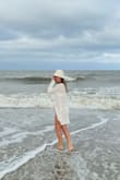 Fits perfectly and is exactly what I was looking for, I got it for a beach cover-up but would be good as a cardigan too. - Kay K.