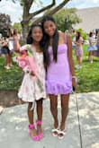 My youngest daughter was being promoted to 9th grade and once you find the perfect dress you most definitely need the perfect shoes. The vibrant pink color and the structured style of the shoes were a hit! She wore the straps low around the ankle. - Retha S.