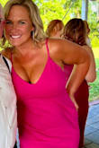 Loved the dress! Fit amazing, color was vibrant, had give for dancing, did not wrinkle in travel, the cut was flattering to my body and the material was not thin.  Can't say enough good things - Lindsy A.