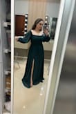 My first time using this page now I have it on my favorites. They recommend XL and it's a perfect size. I only had to fix the length. Loved the fabric, exceeded my expectations. Best part the delivery was door to door. - Stephanie L.