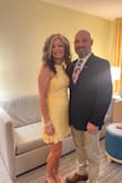 This dress is so cute and I love the color! 
It was the perfect shade of yellow. I usually wear  an extra small in dresses. I ordered an extra small but had to send it back and order a small. The small fit perfectly!! So I would say it runs a little small. - Amy B.