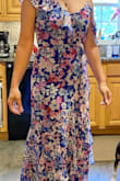 This dress is fabulous! I saw a stranger wearing it in red and asked her where she bought it, she gave me the site and I immediately purchased it in blue! It is fantastic! Had to put it on the second it arrived! - Shannon D.
