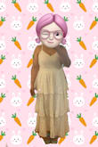 It's a pretty nice tiered lace dress. Very elegant! As I am not tall enough to carry 3 layer tiered style, I returned it finally. Two layer tiered dress would be a good fit for me. - YIJIE Y.