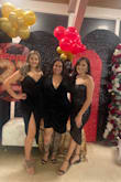Any event I have I run to Lulus website to look for my dress because they have the prettiest dresses for every occasion. I hope you find this review as helpful as I find everyone's. I bought this dress for an all black birthday party. Loved it! It runs true to size but not stretchy. Super comfortable regardless of the sequin material. - Cynthia O.